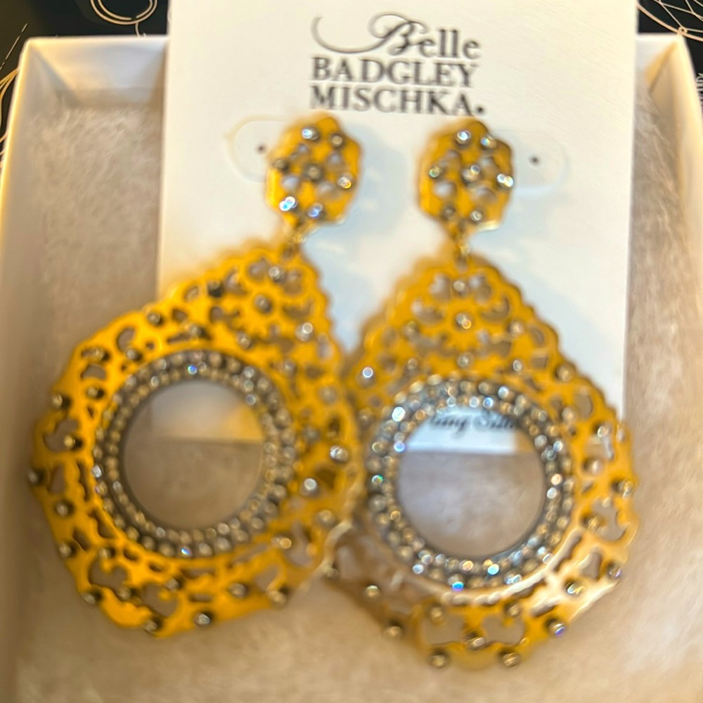 Large dangly earrings